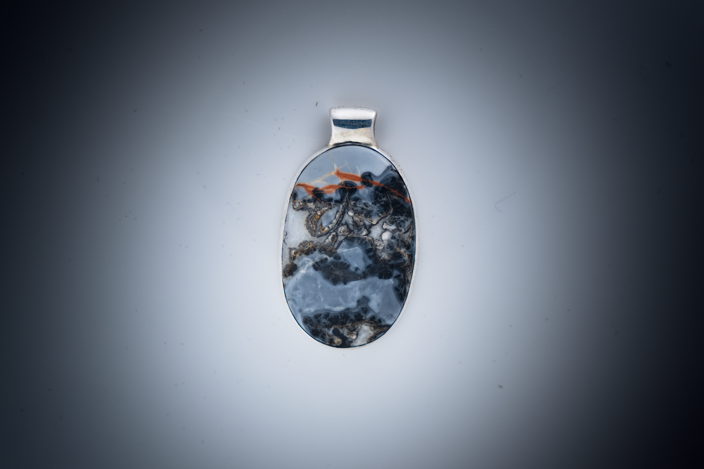 "Dragon" Picture Jasper Pendant